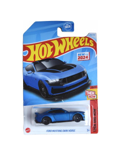 Hot Wheels Ford Mustang Dark Horse 1:64 Metal Azul