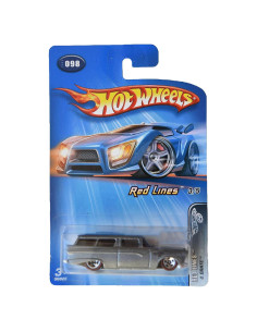Hot Wheels 8 Crate Mattel Escala 1:64 Color Gris