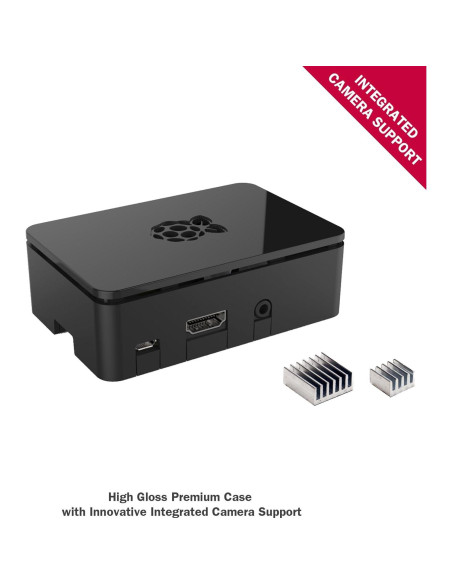 CanaKit Raspberry Pi 3 Modelo B - Quad-Core 1.2 GHz 1 GB RAM