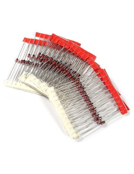 Kit de Diodos Zener 1/2W 340 Piezas AEDIKO Variados