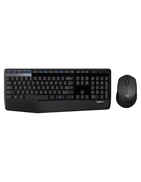 Combo Inalámbrico Logitech MK345 Teclado y Ratón Ergonómico