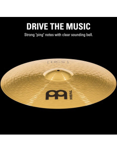 Meinl Platillo Ride 20" Latón HCS20R Tradicional 2