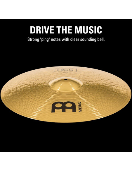 Meinl Platillo Ride 20" Latón HCS20R Tradicional