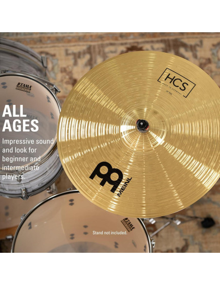 Meinl Platillo Ride 20" Latón HCS20R Tradicional