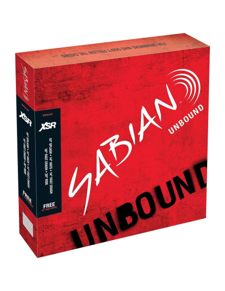 Platillos SABIAN XSR Super Set 10" a 20" Bronce