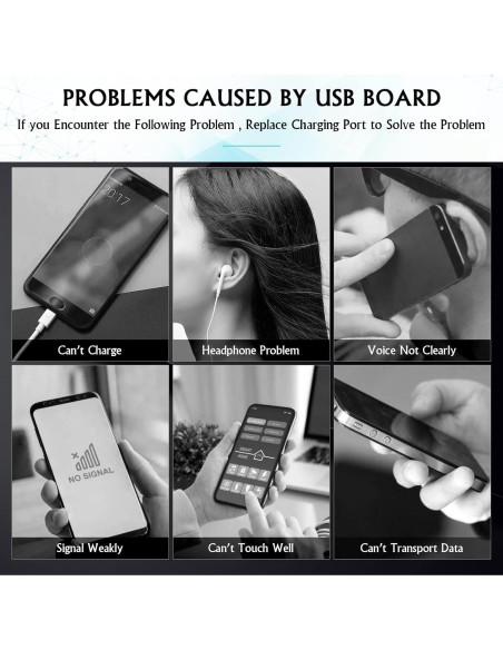 Conector Dock USB Tipo C para Motorola Moto One 5G ACE