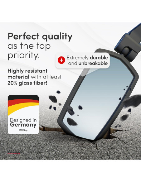 Espejo de Bicicleta Wittkop Izquierda HD Plegable 360