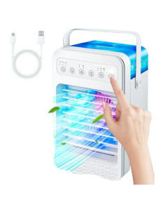 Acondicionador de Aire Portátil Hyanexvexal F2 600ML 4 en 1