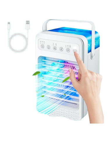 Acondicionador de Aire Portátil Hyanexvexal F2 600ML 4 en 1