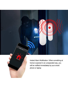 Sensor de Alarma Sonew para Puerta y Ventana Z-300/500 2