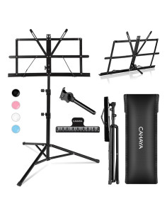 Soporte de Partituras CAHAYA Plegable Ajustable 0.91 kg