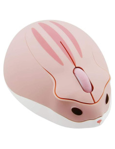 Ratón Inalámbrico Óptico SXBan Rosa 1200DPI 2.4GHz Silencioso