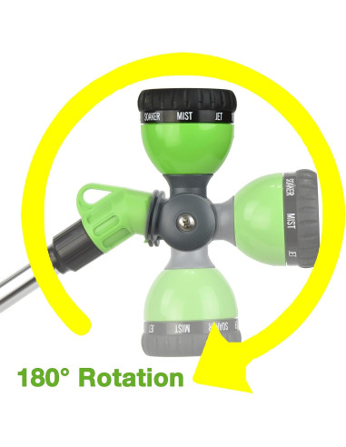 Varita de Riego Telescópica Pri Gardens 45-61 cm 8 Modos