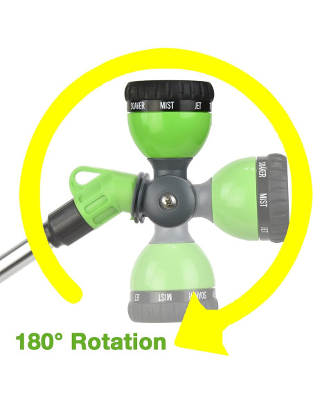 Varita de Riego Telescópica Pri Gardens 45-61 cm 8 Modos