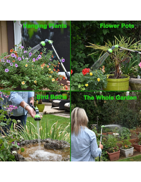 Varita de Riego Telescópica Pri Gardens 45-61 cm 8 Modos
