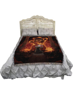 Manta Pure Country Weavers No Pasarás 183 x 137 cm Algodón 2