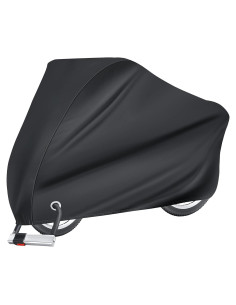 Cubierta de Bicicleta Puroma Impermeable 190T Negra 200.7x71.1 cm