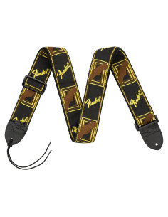 Correa de Guitarra Fender Monogramada Ajustable 5,08 cm