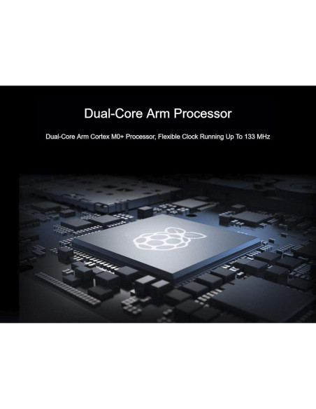 Placa Microcontrolador Raspberry Pi Pico RP2040 2MB Flash Placa Microcontrolador Raspberry Pi Pico RP2040 2MB Flash