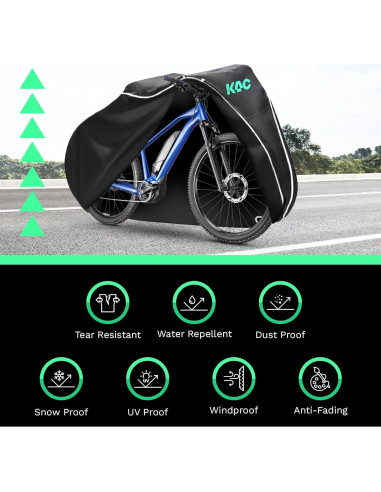 Funda para Bicicleta KAC 1 Bicicleta L Impermeable 600D