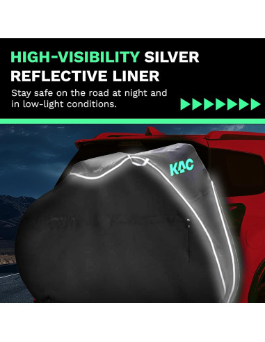 Funda para Bicicleta KAC 1 Bicicleta L Impermeable 600D