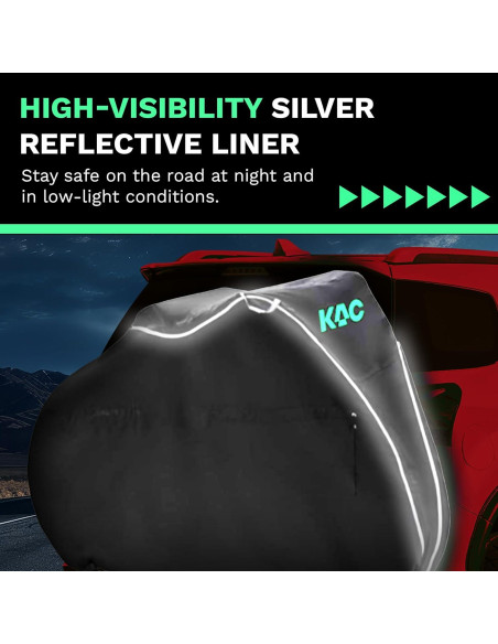 Funda para Bicicleta KAC 1 Bicicleta L Impermeable 600D