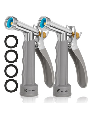 Boquilla de Manguera de Jardín AUTOMAN 2 Paquete Ajustable