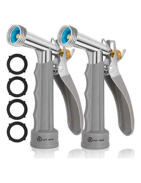 Boquilla de Manguera de Jardín AUTOMAN 2 Paquete Ajustable