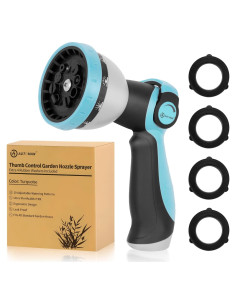 Boquilla de Manguera AUTOMAN - 10 Patrones, Metal, 0.23 kg