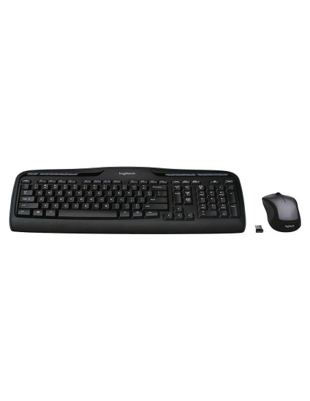Combo Inalámbrico Teclado y Ratón Logitech MK335 - Negro/Plata
