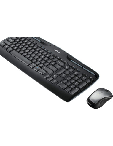 Combo Inalámbrico Teclado y Ratón Logitech MK335 - Negro/Plata