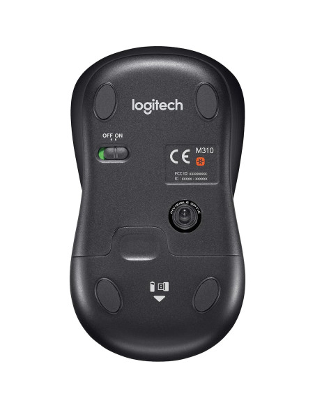 Combo Inalámbrico Teclado y Ratón Logitech MK335 - Negro/Plata