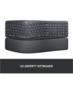 Teclado Ergonómico Logitech K860 Inalámbrico con Reposamuñecas 2