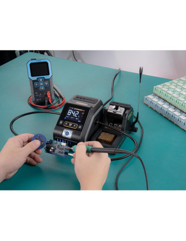 Estación de Soldadura FNIRSI DWS-200 200W Pantalla Color