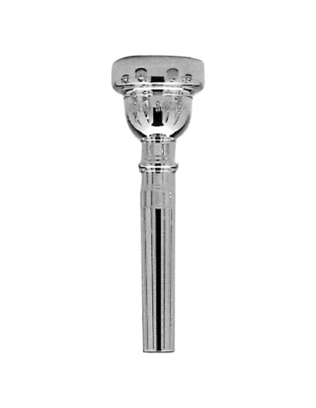 Boquilla de Trompeta Bach 7C Plateada - Modelo 3517C
