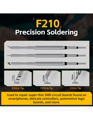 Estación de Soldadura FNIRSI DWS-200 200W Pantalla Color