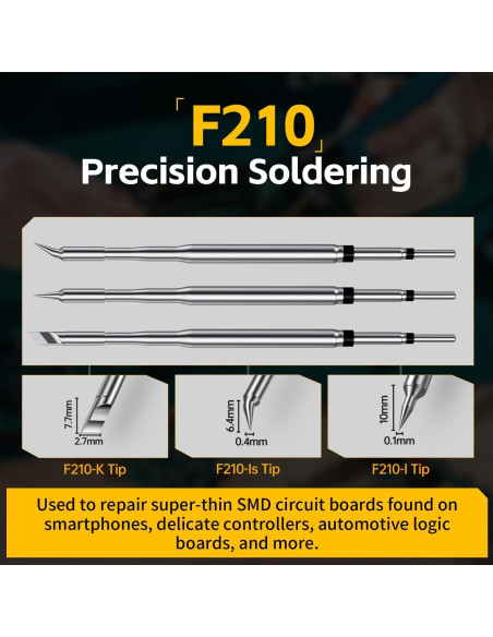 Estación de Soldadura FNIRSI DWS-200 200W Pantalla Color