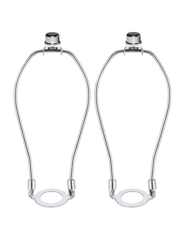 Armazón de Lámpara ECUDIS 20.32 cm Plata Soporte Desmontable