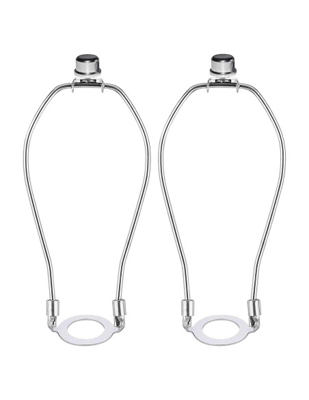 Armazón de Lámpara ECUDIS 20.32 cm Plata Soporte Desmontable