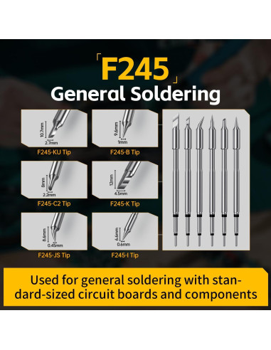 Estación de Soldadura FNIRSI DWS-200 200W Pantalla Color