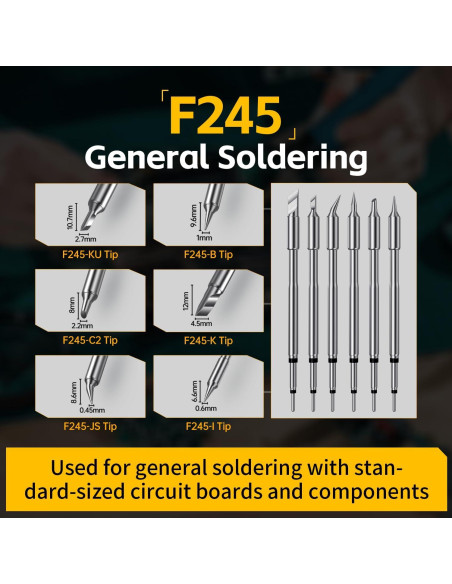 Estación de Soldadura FNIRSI DWS-200 200W Pantalla Color