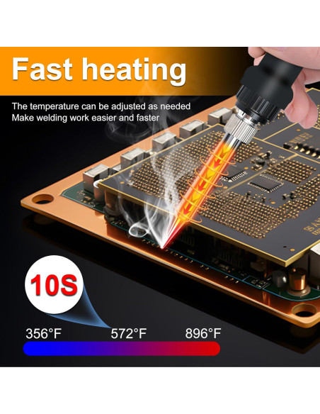 Estación de Soldadura Inalámbrica Dewalt 20V LCD USB
