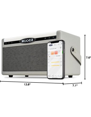 Amplificador MOOER SD30i 30W Bluetooth Portátil con Efectos