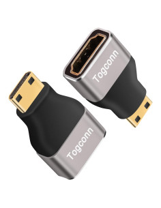 Adaptador Mini HDMI a HDMI 8K Togconn - Paquete de 2