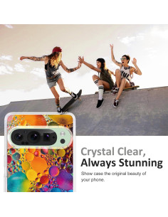 Funda TPU Transparente Mandala para Google Pixel 9 Pro XL 2