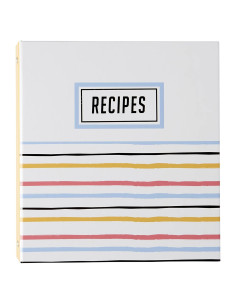 Carpeta de Recetas C.R. Gibson Bloom 21.5x23.7 cm Multicolor