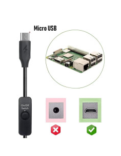 Adaptador de alimentación LitStar 5V 2.5A para Raspberry Pi 2