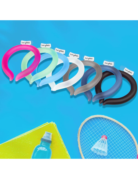 Tubo Enfriador de Cuello Luck Syllable Azul Reutilizable 150g Tubo Enfriador de Cuello Luck Syllable Azul Reutilizable 150g