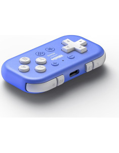 Controlador Mini Bluetooth 8Bitdo Micro Azul para Switch y Android 2