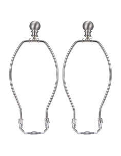 Soporte de Lámpara Canomo 20.3 cm Plateado 2 Juegos